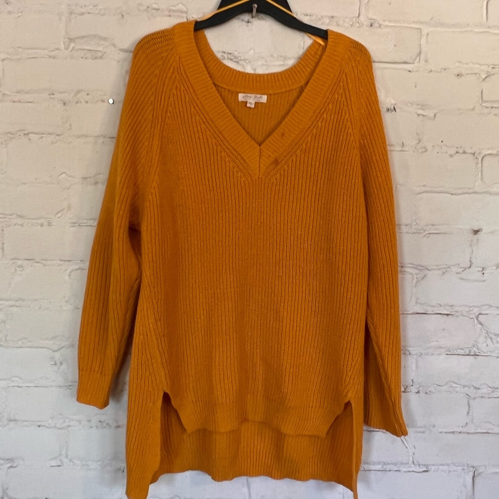 Ultra Flirt yellow oversized sweater